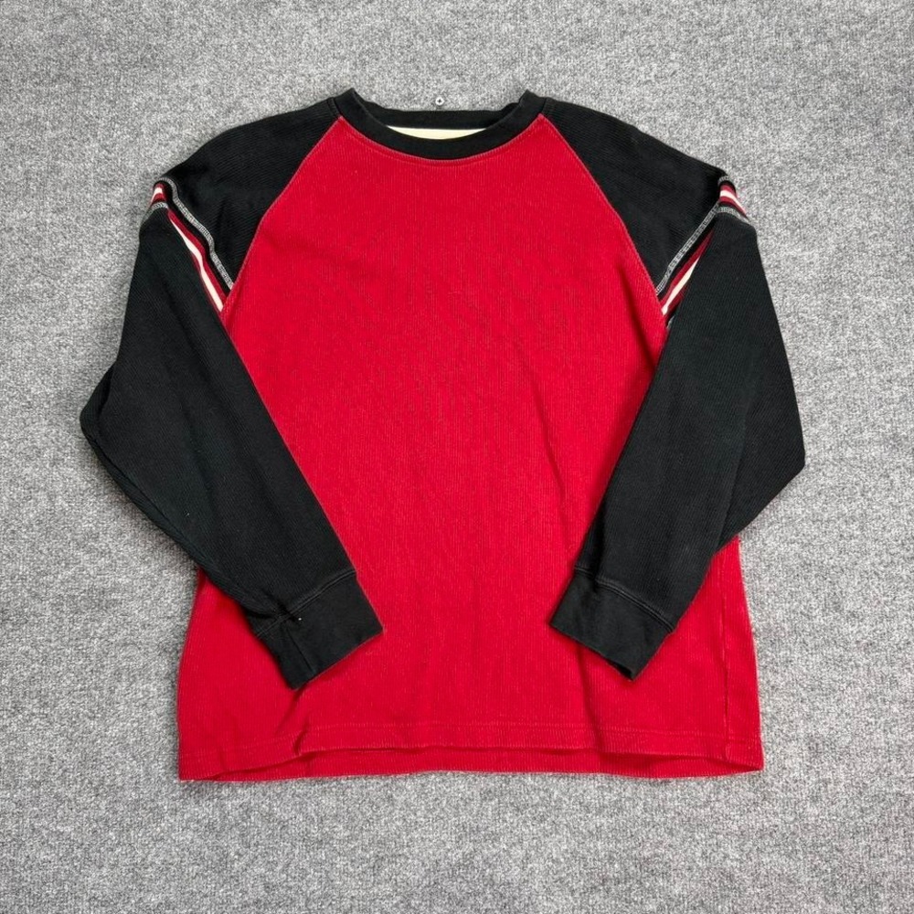 Vintage point zero long sleeve sweater/thermal size large